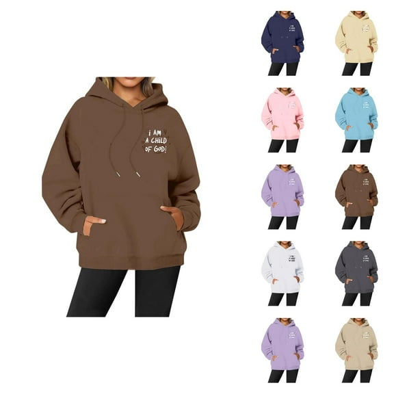 White Hoodie Womens Hoodie Oversized Sweatshirt Lightweight Zip Up Hoodie Casual Women's Casual Fashion Print Hooded Long Sleeved Hoodie With Pocket Top