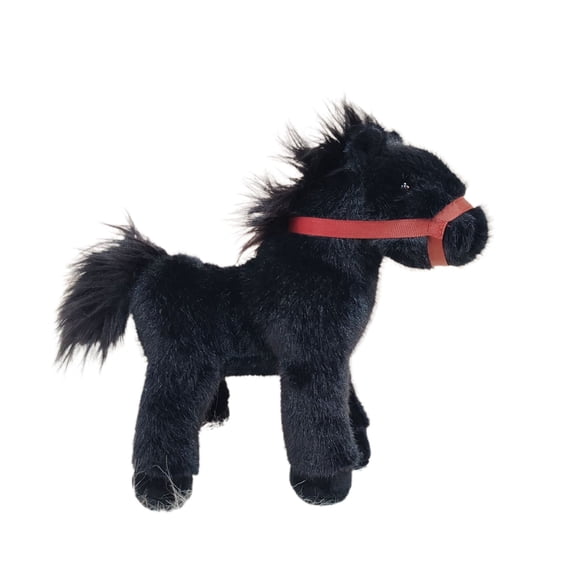 White Horse Toy Adorable Stuffed Animal Doll For Children Birthday Party Zoo Themed Soft Cuddly
