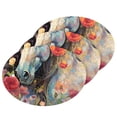 thumbnail image 1 of White Horse and Flowers 3 Pack Dish Sponges Bulk Natural Sponges Compressed Sponges Non-Scratch for Kitchen Cleaning Dishes, 1 of 1