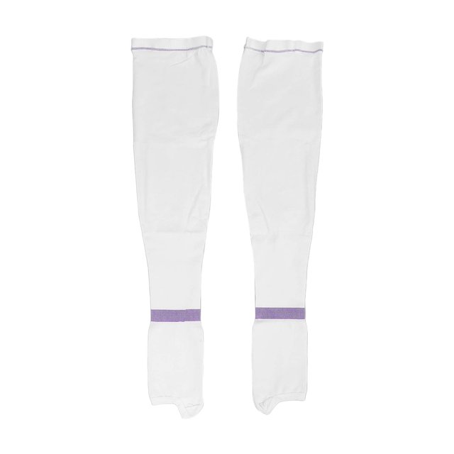 White Hose Compression Stockings Prevent Leg Edema Breathable