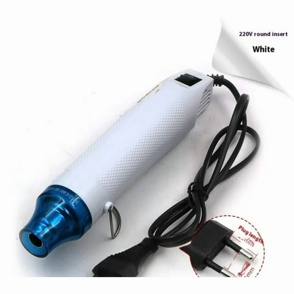 White Hot Air Blower Electrical Heat Tool Hot Air Polymer Clay Heat Tool for comfort and balance to reduce fatigue