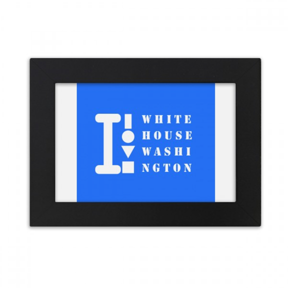 White House Art Deco Fashion Desktop Photo Frame Ornaments Picture Art Painting