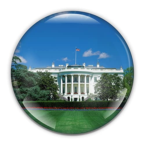 White House Paperweight in Gift Box, 3 Inch Crystal Dome, Perfect for House Warming Gift