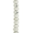 thumbnail image 1 of White Howlite Rondelle Beads - 8mm by Bead Landing, 1 of 2