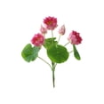 thumbnail image 1 of White Hydrangea Artificial Flowers High Simulation Silk Fabric Realistic Bouquet for Home Dining Table Tv Cabinet Fish Tank Decoration White Roses Artificial Flowers, 1 of 6