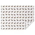 thumbnail image 1 of White Hyena Pattern Rectangle Tablecloth 60"x84",Waterproof Polyester Rectangle Table Cloth, Wipeable Spillproof Polyester Tablecloth for Dining, Camping, Indoor and Outdoor, 1 of 5