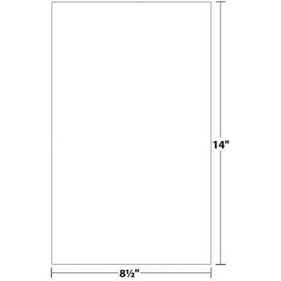 White Index Digital Cardstock, 110 lbs., 8.5 x 14 inch, Legal Size, White, 250 Sheets/Pack