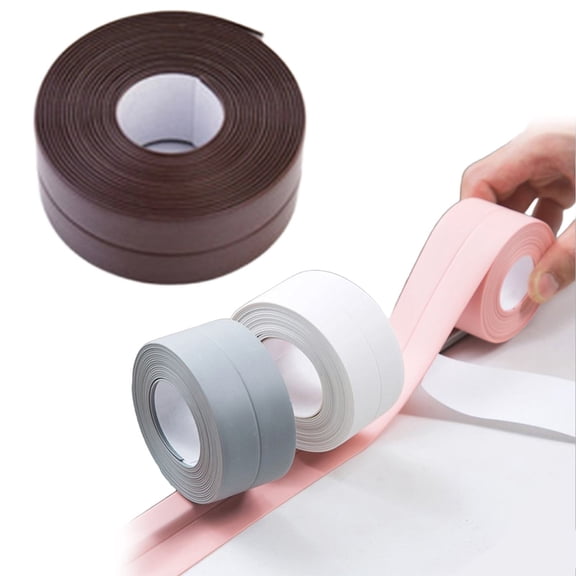 White Industrial Thread Sealant Tape High Temperature Resistant Plumber Waterproof Sealing Tape for Pipe Thread Connection Bathroom Kitchen Water Pipe Leak Prevention
