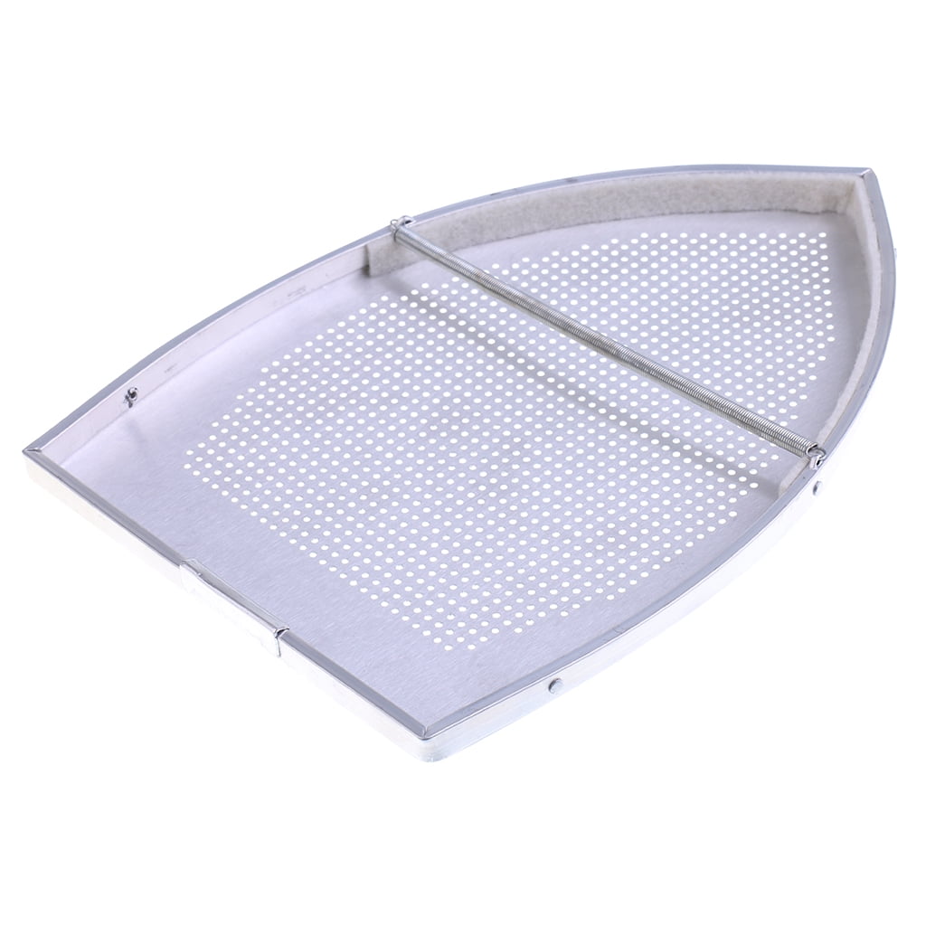White Iron Ironing Iron Soleplate 20.5x14.4cm
