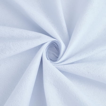 White Iron-On Non-Woven Fusible Interfacing 78.74x71.73 Inch Non-Woven Interfacing Single-Sided Interfacing