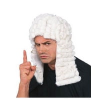 White Judge Wig