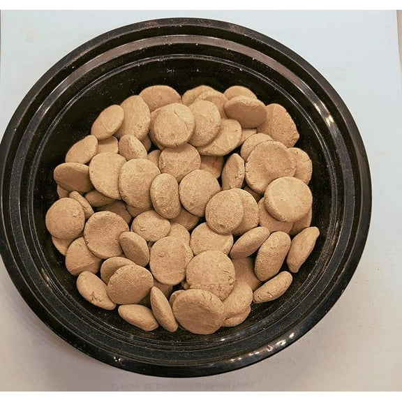 White Khadhi Clay Coins 200 GMS