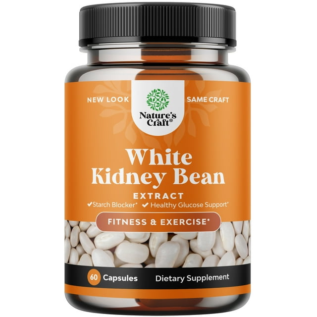 White Kidney Bean Carb Blocker Weight Loss Formula Nature's Craft