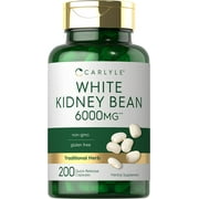 White Kidney Bean Extract | 6000mg | 200 Count | by Carlyle