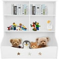 thumbnail image 1 of White Kids Toy Storage Organizer with Kids Bookshelf 3 Tier Nursery Book Shelves Toddler Bookshelf Children's Toy Shelf for Children's Room Playroom Bedroom Kindergarten School (3-Tier White), 1 of 7