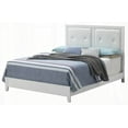 thumbnail image 1 of Elegant White King Bed for a Tranquil Sleep Experience, 1 of 5