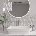 thumbnail image 1 of White Kitchen Backsplash Tile 12"x12" Peel and Stick Tile Backsplash, 1 of 5