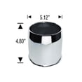 thumbnail image 1 of White Knight WHK112 5.12 x 4.80 in. 6.5BC Chevrolet Open Cap, 1 of 5
