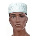 thumbnail image 1 of White Kofia Hat African Embroidered Kufi Cap, 1 of 2