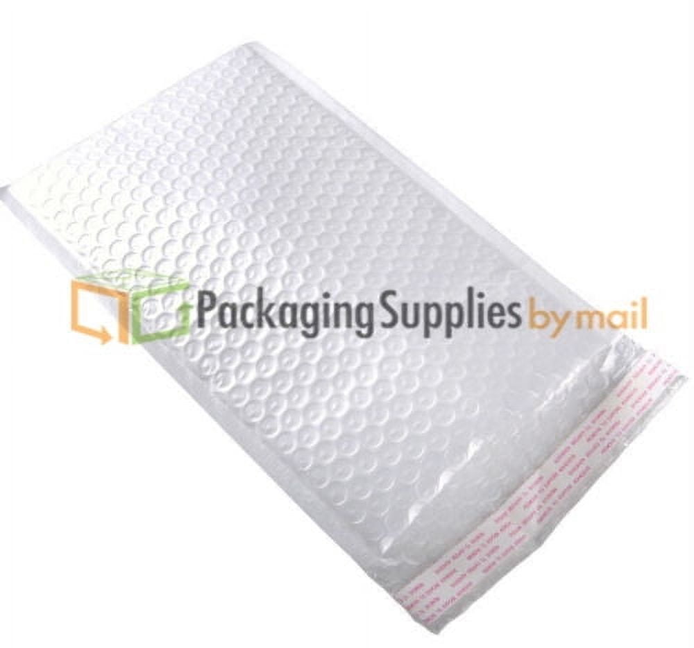 White Kraft Bubble Mailer Padded Shipping Mailing Envelopes Size 9.5" x 14.5" #4 - (100 Pieces)