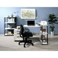 thumbnail image 1 of White L-shaped Office Desk / Aesthetic and Functional Choice, 1 of 4