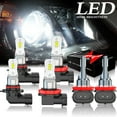 thumbnail image 1 of White LED Bulb For Honda Civic 2016-2021 6x Headlight High Low Beam Fog Light 9005 H11 H11, 1 of 10