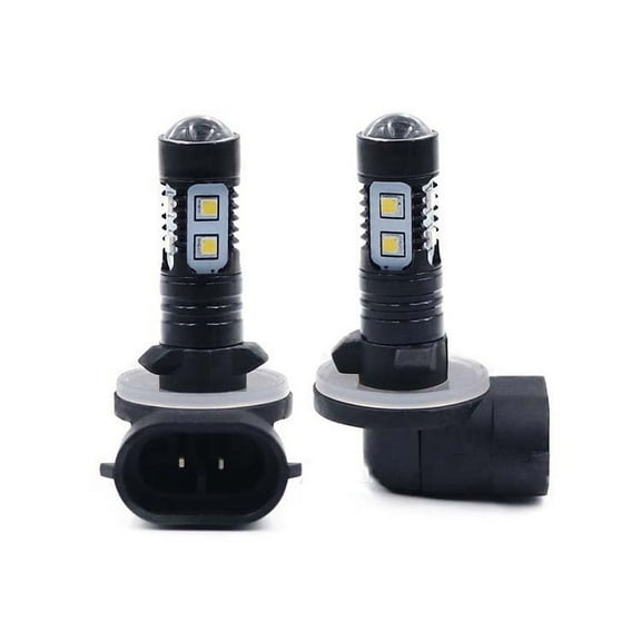 White LED Fog Light Bulb for Hyundai Veloster w/o Projector Lens 2012-2016 2017