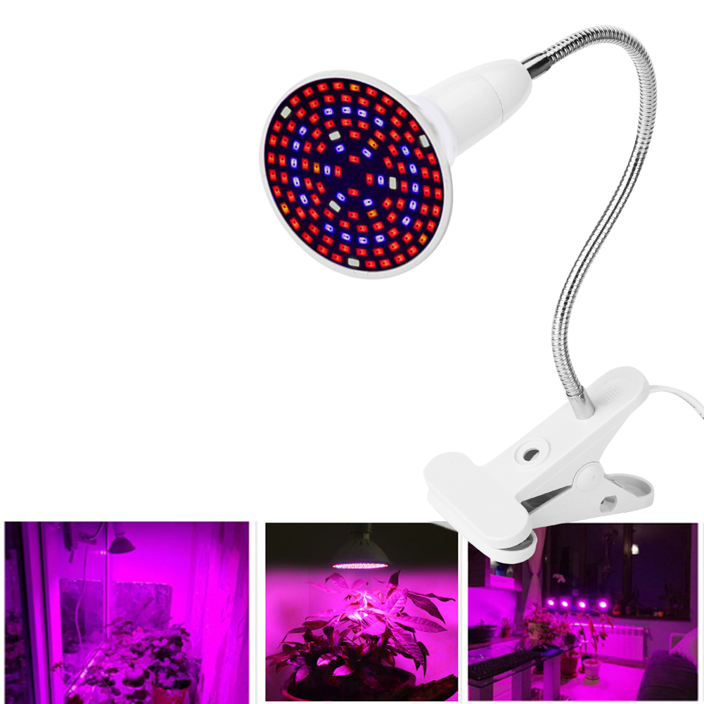 White LED Grow Light, Plant Growth Light Socket, For Garden Plants