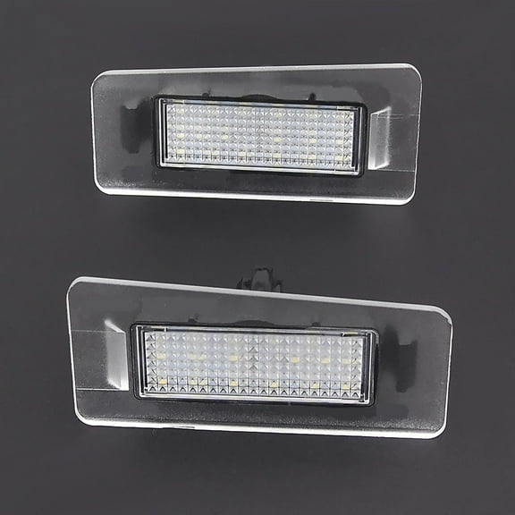 White LED License Plate Lights For Hyundai Elantra 2011-2016 Kia Forte 2011-2018
