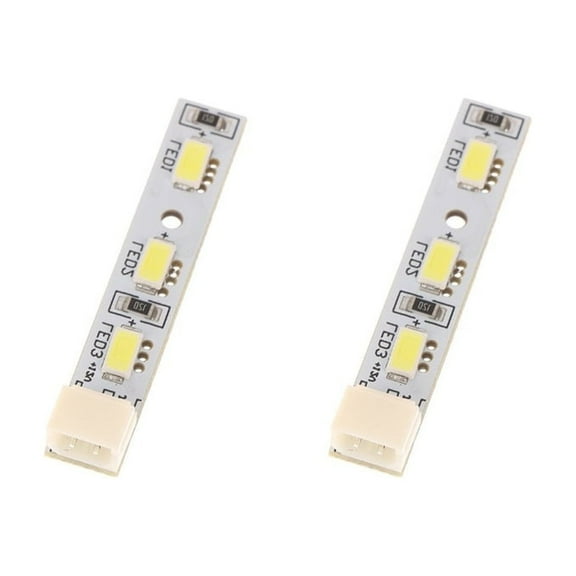 White LED Light Strips For Refrigerator Cooling System Easy Installation Freezer Fridge Lighting Part Accessories