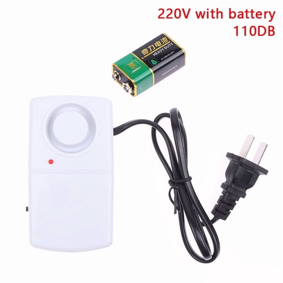 White LED Power Cut Failure Outage Alarm Warning Siren Indicator Automatic 220V 380V Power Failure Alarm