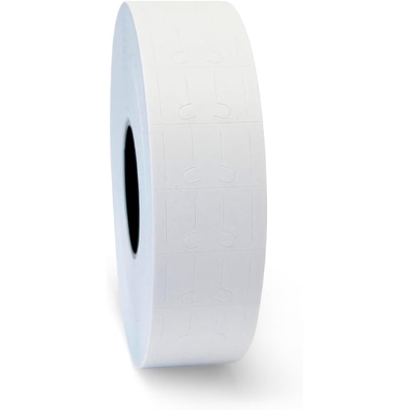 White Labels for Monarch Pricemarker Easy-Load 1131 One-Line Pricing Gun – One Roll (2500 Labels)