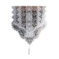 thumbnail image 1 of White Lace Table Runner Elegant Desktop Decor Table Writing Desk Teapoy Ornament, 1 of 9