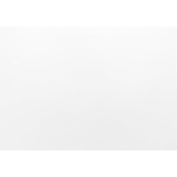 White Laminate Accent Table / Ideal for Condos / Two - Tier Storage for Items