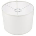thumbnail image 1 of White Lamp Shade Simple Small Drum Linen Lampshade Replacement Floor Lamp Shade Retro Lamp Cover for Table Lamps Floor Lamps Chandelier Lamp, 1 of 8