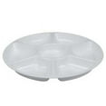 thumbnail image 1 of White Large 7-Compartment Serving Tray, 1 of 1