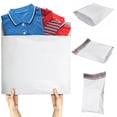 thumbnail image 1 of Pack of 25 XX-Large Gusseted Poly Mailers 24 x 21 x 6 White Shipping Envelopes 24 x 21 x 6 Large Shipping Bag for Clothes. Self-Seal Expansion Mailers. Plastic Mailing Bags for Packaging; Packing, 1 of 9