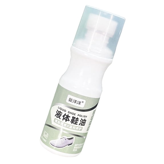 White Leather Dye Liquid, Shoes Polish Kit for Boot Repairs, Scuffs, Scratches and Fading, Permanent Leather Restorer, Quick Drying No Buffing Needed, Leather Recolor for Shoes, Bags, Jackets