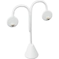 thumbnail image 1 of White Leather Earring Tree Display Stand Jewelry 4.75", 1 of 1