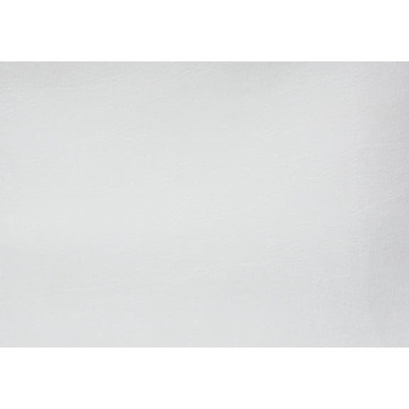 White Leather Look End Table for Bedroom Use / Stylish and Space-Saving