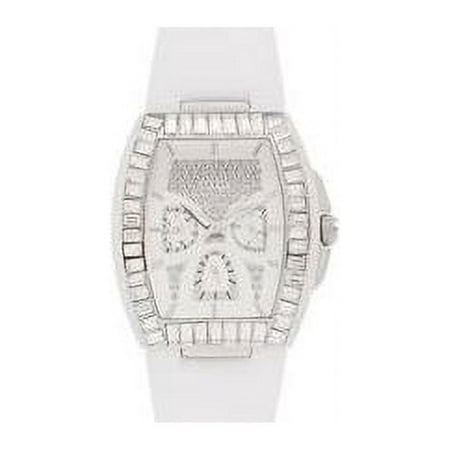 White Leather Strap Ladies Watch U15025L2