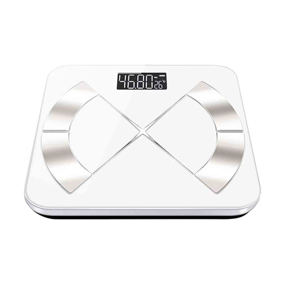 White Led Display Bluetooth Body Fat Scale 180Kg Capacity Smart Weight Scale For Home Bathroom Use