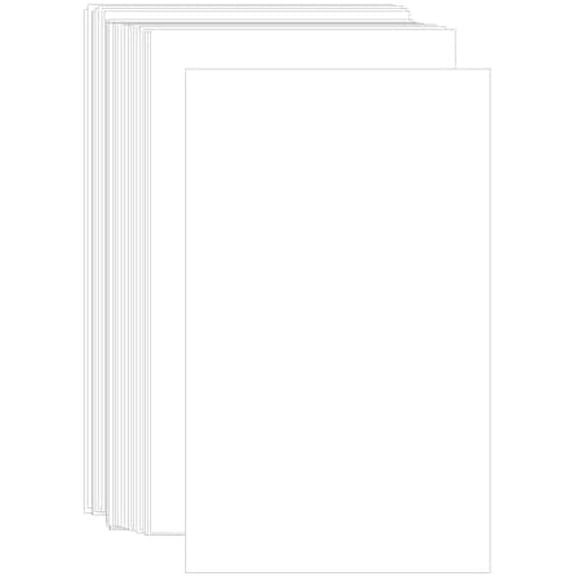 White Legal Cardstock 8.5x14 Inch, 100 Sheets 80lb Heavyweight Cover Stock PaperThick White Printer Paper for Menus, Invitations & Posters$$Office