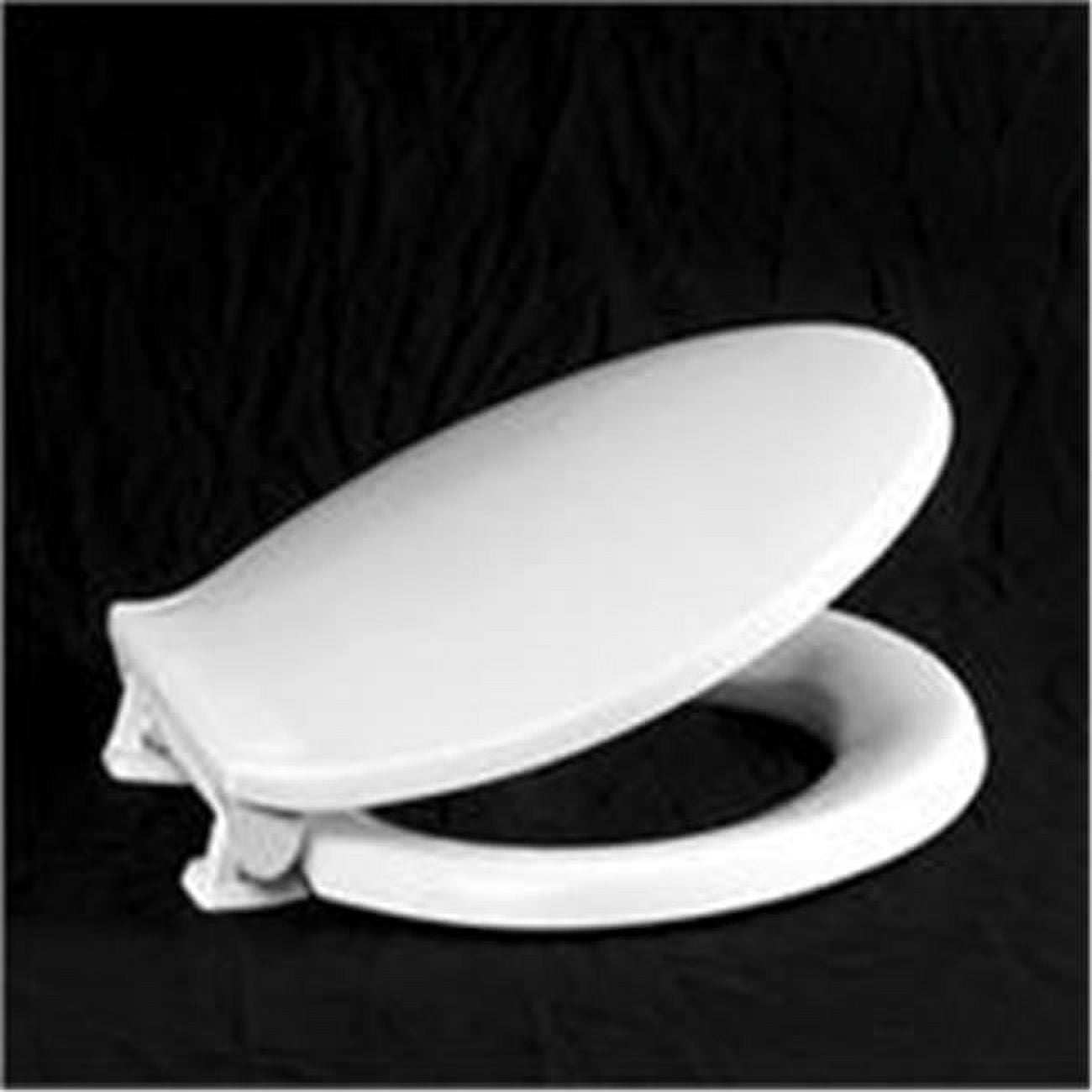 White Lift and Clean Toilet Seat