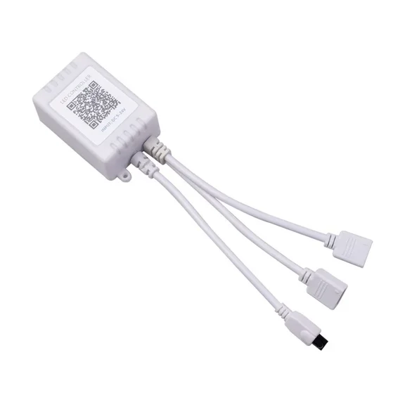 White Light Controller Portable Durable Rechargerable Bluetooth+Infrared Smart 1With2 LED Lights with RGB Controller for Mobile Phones