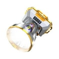 thumbnail image 1 of White Light LED Headlamp with Zoom, Rechargeable Headlight, 1800mAh Battery for Outdoor Night Fishing and Mining, 1 of 5