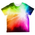 thumbnail image 1 of White Light Raver Rainbow All Over Toddler T Shirt Multi 6T, 1 of 2