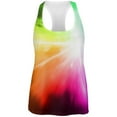 thumbnail image 1 of White Light Raver Rainbow All Over Womens Work Out Tank Top Multi 2XL, 1 of 2