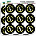 thumbnail image 1 of White Lightning Bolt 18 2" Planner Calendar Scrapbooking Crafting Stickers, 1 of 2