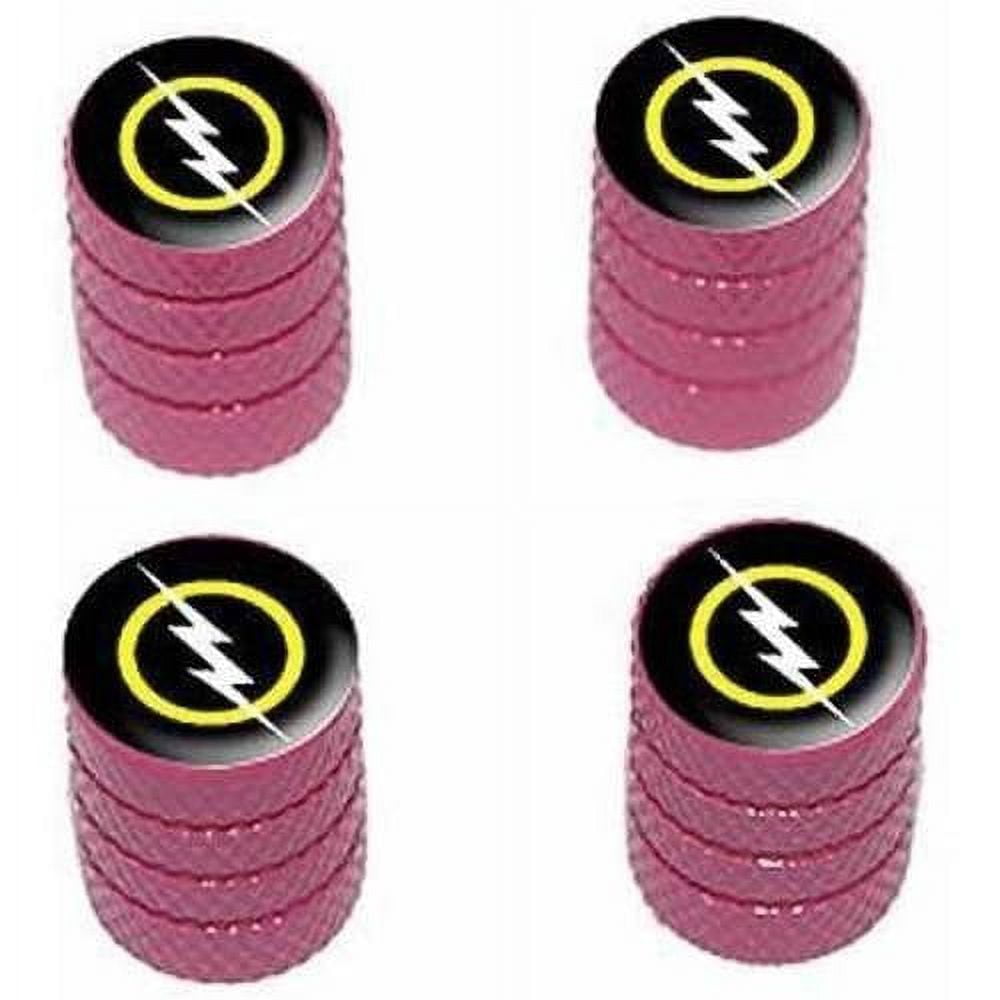 Lightning Bolt Rim White Lightning Bolt Tire Rim Wheel Aluminum Valve Stem Caps, Multiple ...
